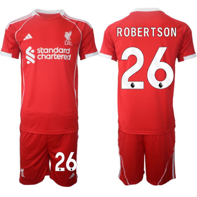Men 2025-2026 Season Club Liverpool home red 26 Soccer Jersey